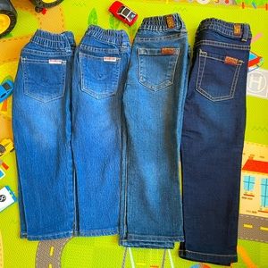Hudson & 7 for all man kind jeans bundle 24 months